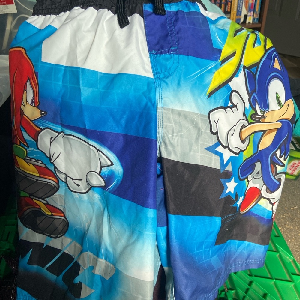 Sonic the Hedgehog Kids swim trunks - Blue